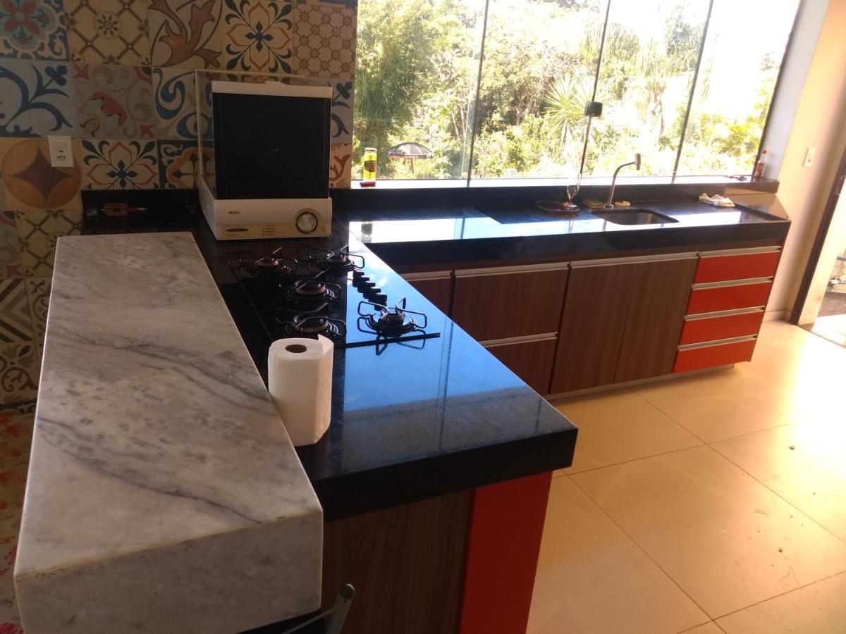 Casa Com Piscina Fundo Pra Represa E Ar Condicionado Casinhabrancadevaranda Ijaci Exterior foto
